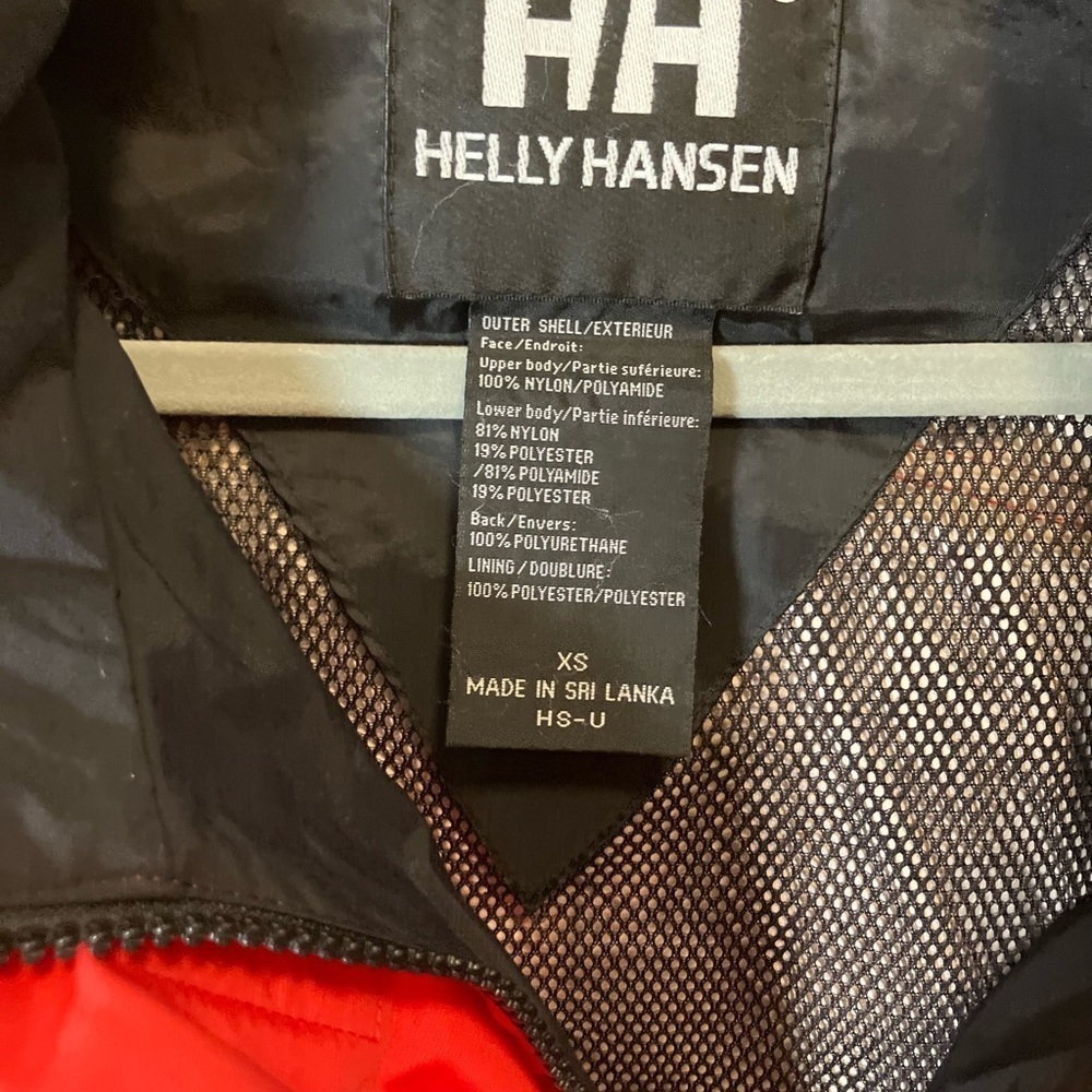 Helly Hansen Waterproof Helly Tech Jacket Red Bla… - image 7